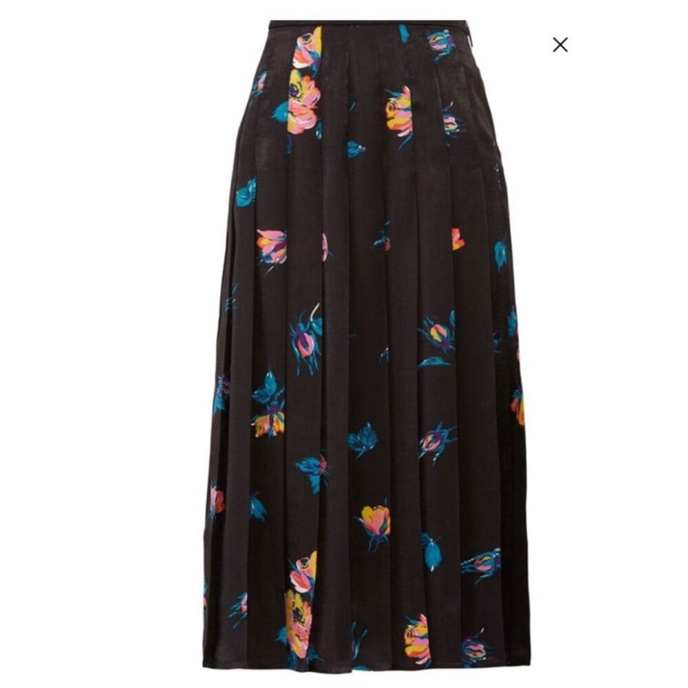 MSGM Pleated Midi Skirt Womens Black
Floral Print